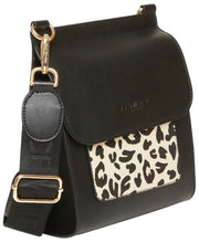 Borsa a tracolla Alice Wheeler London Bloomsbury - Nera/leopardata