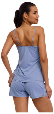 Top chemise Falke Delicate Touch - Acciaio blu