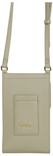 Borsa a tracolla Alice Wheeler London Mini Bloomsbury - Verde pistacchio