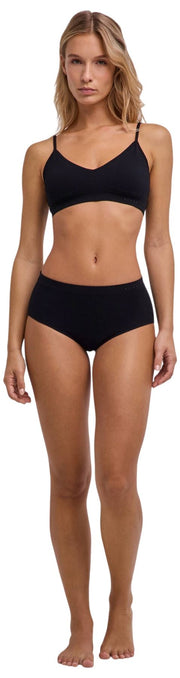 Bralette bustier senza cuciture Falke Daily - nera