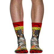 wigglesteps-hangover-cat-socks---redyellow-33609910