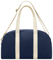 Borsa da bowling Hindbag Charlie - Velluto blu navy