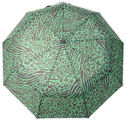 Ombrello Roka Waterloo in nylon riciclato - Verde carciofo