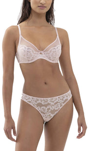 Mey Amazing String Lace Lace Thong - Blossom Nude