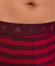 Boxer a righe Falke Daily Comfort - Bordeaux