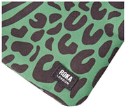 Borsa a tracolla in tela riciclata Roka Carnaby XL - Verde carciofo misto