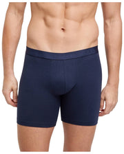 Boxer a gamba lunga Falke Daily Comfort, confezione da 2 - Midnight Navy