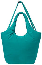 Borsa a tracolla Roka Oxford Taslon media - Blu vista oceano