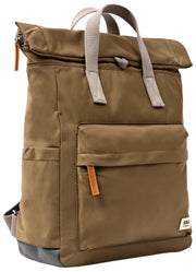 Zaino medio in nylon riciclato Roka Canfield B - Verde militare