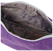 Borsa a tracolla Roka Farringdon Taslon - Viola uva gotica