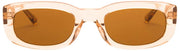Occhiali da lettura MessyWeekend Leon Blue Light Sun - Marrone/Beige pesca