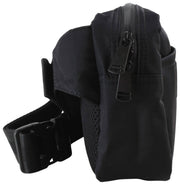 Borsa a tracolla in nylon Crinkle Fred Perry - Nera