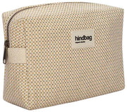 Borsa da toilette in tessuto Hindbag Leon - Beige nudo