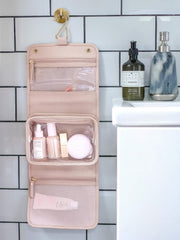 Trousse da appendere piccola Stackers - Blush/Oro