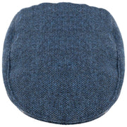 Coppola Dents Grafham in tweed a spina di pesce - Blu marino