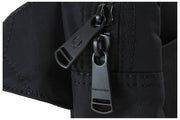 Borsa a tracolla in nylon Crinkle Fred Perry - Nera