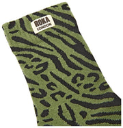 Calzini Roka Wimbledon Crew - Animali misti Verde carciofo