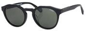 Occhiali da sole rotondi bio -acetato superdry - nero