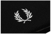 Berretto classico in lana merino Fred Perry - Nero/Bianco neve