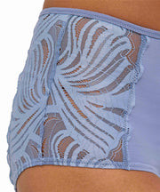 Slip a vita media Falke Delicate Touch - Acciaio blu