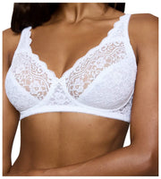 Reggiseno senza ferretto Triumph Amourette - bianco