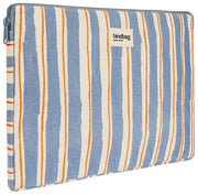 Custodia Hindbag Ava piccola per laptop da 13 pollici - strisce arancioni/blu