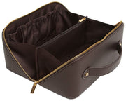 Custodia per treno di lusso Alice Wheeler London - Marrone cioccolato