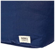 Borsa a tracolla Roka Oxford Taslon media - Blu cobalto intenso