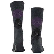 Calzini Burlington Edinburgh - Grigio/Nero