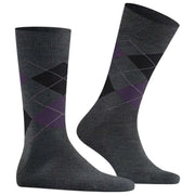 Calzini Burlington Edinburgh - Grigio/Nero