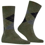 Calzini Burlington Dundee - Verde/Nero