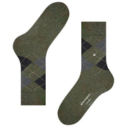 Calzini Burlington Dundee - Verde/Nero