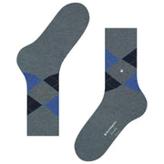 Calzini Burlington Dundee - Grigio/Blu