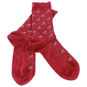 Calzini Burlington X-Mas Set - Rosso Borgogna