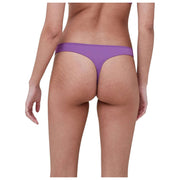 Perizoma in pizzo sul davanti Skarlett Blue Entice - Viola puro/Beige cashmere