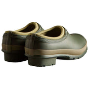 Zoccoli foderati in neoprene Hunter Gardener - Verde oliva scuro/Argilla