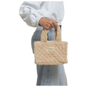 Moon Nude Teddy Mini Borsa Shopper - Marrone/Crema