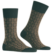Calzini Falke Artwork Tie - Verde timo