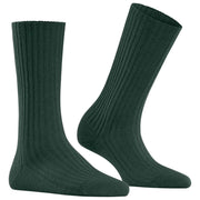 Calzini per stivali Falke Cozy in lana - Verde cacciatore