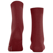 Calzini Falke Cozy in lana - Rosso henné