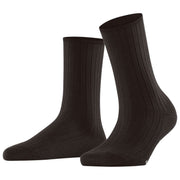 Calzini Falke Cotton Rib - Marrone scuro