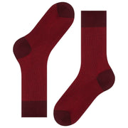 Calzini Falke Fine Shadow - Bordeaux