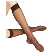 Calzini alti al ginocchio Falke Matt Deluxe 20 denari - Brenda Marrone