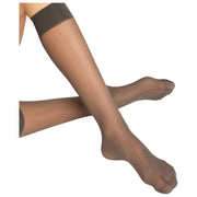 Calzini al ginocchio Falke Matt Deluxe 20 denari - Grigio carbonio