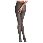 Collant Falke Matt Deluxe 30 denari - Marrone cioccolato