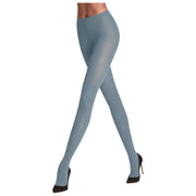 Collant Falke Matt Deluxe 30 denari - Blu monumento