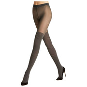 Collant Falke sopra il ginocchio 25 denari - Grigio carbonio