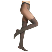 Collant Falke sopra il ginocchio 25 denari - Grigio carbonio