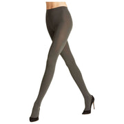 Collant Falke Pure Matt 100 denari - Grigio carbonio