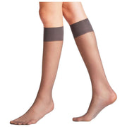 Calzini alti al ginocchio Falke Pure Matt 20 denari - Grigio carbonio